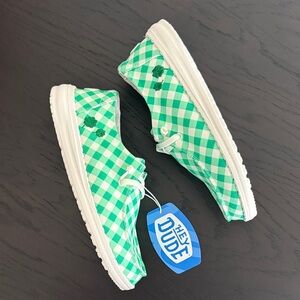 Hey Dude shamrock Wendys